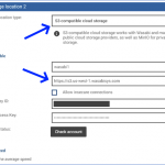 BackupAssist ER UI screen