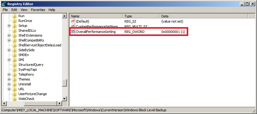 BackupAssist - Registry Editor BackupAssist - Registry Editor
