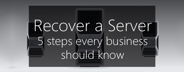 recover a windows server