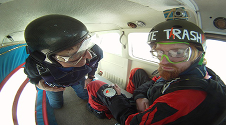 backing up a server - skydiving