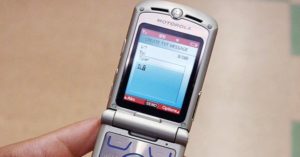Flip Phones and Windows Server 2003 - the same era.